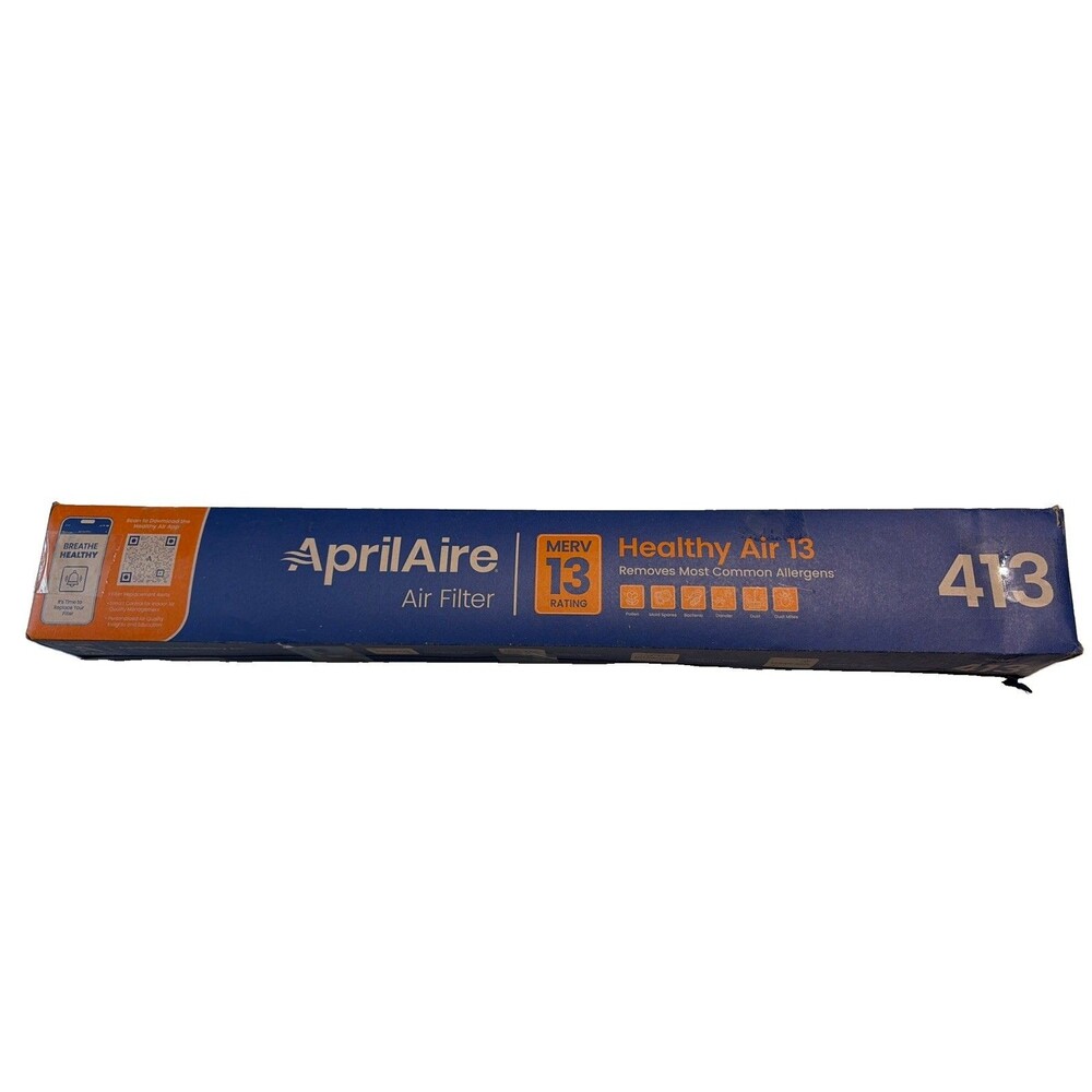 AprilAire 413 Replacement Filter Genuine OEM Original. Never Used Open Box Sale